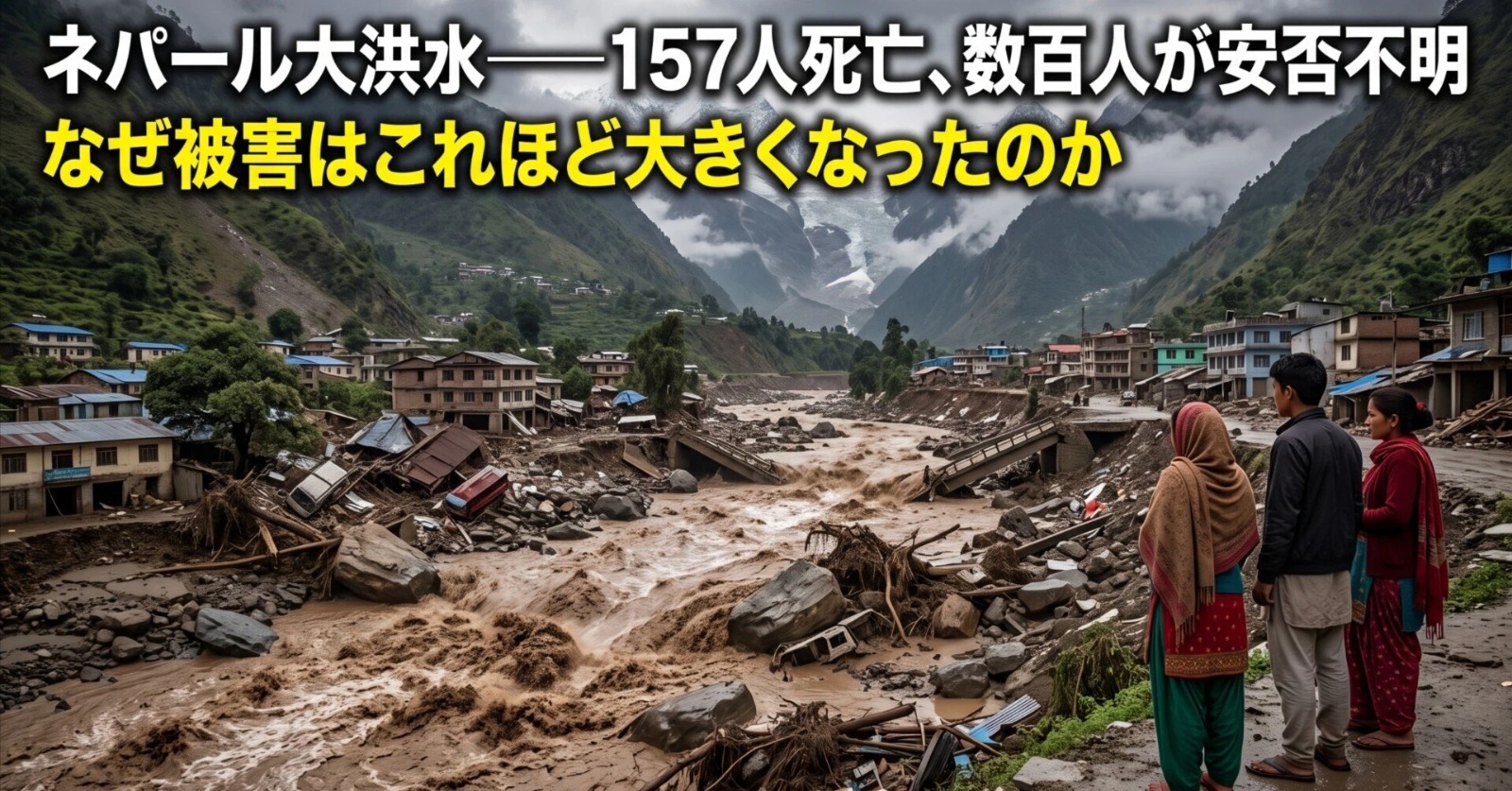 Nepal floods! 157 dead, hundreds missing. Why was the damage so extensive?